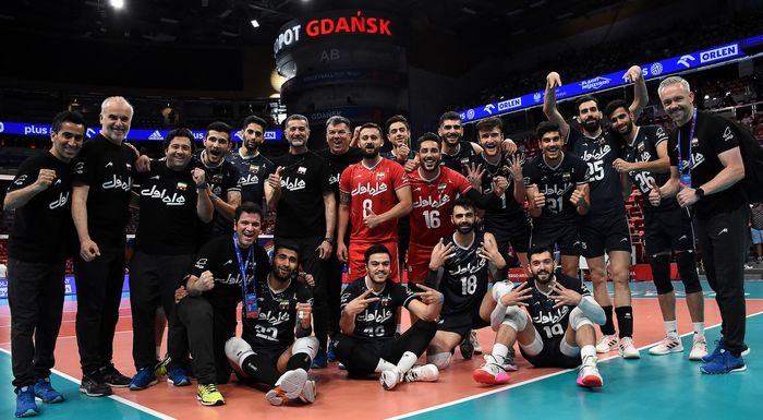 بازگشت تیم ملی والیبال ایران به رده هشتم جهان